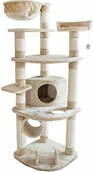 Drapaki dla kotów - Dehner Edda drapak dla kota, ok. 180 x 60 x 60 cm, sizal/plusz, beżowy - miniaturka - grafika 1