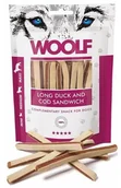 Suplementy i witaminy dla psów - Woolf Soft Duck And Cod Sandwich Long - miniaturka - grafika 1