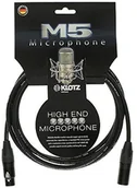 Inne - Klotz o wyglądzie pnia M5 High End mikrofon kabel  10 meter  XLR/XLR  czarna M5FM10 - miniaturka - grafika 1