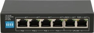 ExtraLink Switch PoE EX.14831 6x 10/100Mbps - Switche - miniaturka - grafika 4