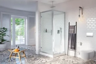 Actima SERIA 600 100x100 KAAC.1905.1000.LP - Kabiny prysznicowe - miniaturka - grafika 2