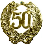 Wyposażenie pokoiku dziecięcego - Folat dekoracja ścienna 50. jubileusz 45 cm - miniaturka - grafika 1