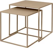 Zegary - Blomus Zestaw 2 stolików kawowych FERA 2 beżowy - miniaturka - grafika 1