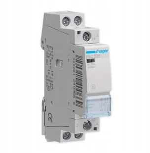 Hager Polo Stycznik modułowy ESC225 230V 25A 2Z - Sterowniki i przekaźniki - miniaturka - grafika 3