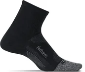 Skarpetki sportowe męskie - FEETURES FEETURES Skarpetki do biegania krótkie ELITE ULTRALIGHT QUARTER czarne - miniaturka - grafika 1