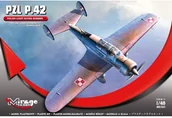 Modele do sklejania - Mirage Hobby PZL P.42 Polski Lekki Bombowiec Nurkujący - miniaturka - grafika 1
