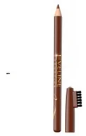 Akcesoria i kosmetyki do stylizacji brwi - Eveline Eyebrow Pencil kredka do brwi Brown - miniaturka - grafika 1
