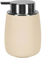 Mydelniczki i dozowniki mydła - Kleine Wolke Dozownik do mydła Easy Eclipse Sandbeige 4004478322349 - miniaturka - grafika 1