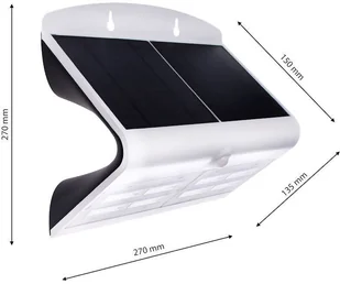 Milagro Biała Lampka Solarna Butterfly 6,8 W IP65 EKO3997 - Lampy ogrodowe - miniaturka - grafika 9