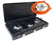 Płyty gazowe - Oylum Zosia Czarna Zestaw AC-300BL ZES - miniaturka - grafika 1