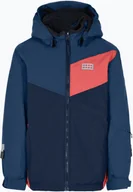 Kurtki narciarskie - LEGO Kurtka narciarska dziecięca LEGO Lwjazmine 722 granatowa  11010189 - miniaturka - grafika 1