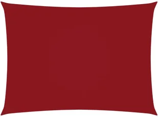 vidaXL Prostokątny żagiel ogrodowy, tkanina Oxford, 4x6 m, czerwony 135657 - Parasole ogrodowe - miniaturka - grafika 7