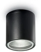 Oprawy, klosze i abażury - Ideal Lux Oprawa sufitowa GUN PL1 NERO 122687 - miniaturka - grafika 1