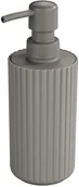 Mydelniczki i dozowniki mydła - Wenko Allstar Dozownik do mydła w płynie żelu Minas kolor taupe 23025100 - miniaturka - grafika 1