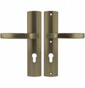 Klamki - AXA Klamka zewnętrzna Prestige stare zloto 92mm - miniaturka - grafika 1