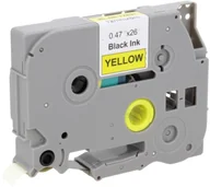 Etykiety do drukarek - Brother Zamiennik taśmy TZE-631 12mm żółta/czarny - miniaturka - grafika 1