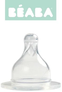 Beaba Zestaw 2 smoczków do butelek szerokootworowych 0m+ - Akcesoria do karmienia - miniaturka - grafika 3