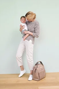 Lassig Glam Label Plecak dla mam z akcesoriami Goldie Backpack Rose 1103010708 - Torby i organizery dla mam - miniaturka - grafika 16