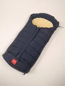 Akcesoria do wózków - Kaiser Naturfellprodukte Śpiworek termiczny "Arctik Plus" w kolorze granatowym - 105 x 48 cm - miniaturka - grafika 1