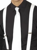 Dodatki do strojów karnawałowych - Smiffys Szelki białe 25988 - miniaturka - grafika 1