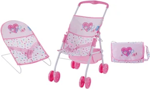 Hauck Toys zestaw dla lalek Love Heart 4894352945234 - Wózki dla lalek - miniaturka - grafika 2
