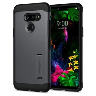 Spigen Etui Slim Armor do LG G8 ThinQ Graphite Grey A32CS25976 - Etui i futerały do telefonów - miniaturka - grafika 2