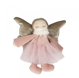 Altom Ozdoba Bożonarodzeniowa Wisząca Pluszowa Aniołek W Spódniczce Różowy 16 Cm - Ozdoby bożonarodzeniowe - miniaturka - grafika 2