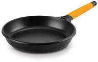 Patelnie - Fundix Patelnia do grillowania z fundix powłoką ze stopu aluminium, Indukcja, ze zdejmowanym pomarańczowej uchwytu, 24 cm F5-I24 - miniaturka - grafika 1