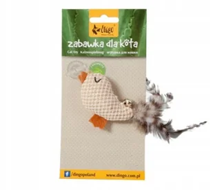 Dingo Skowronek Z Piórkami Dla Kota - Zabawki dla kotów - miniaturka - grafika 2