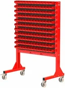 Pozostałe wyposażenie warsztatu - Fastservice ST 110-12-P1 Stojak Narzędziowy w zestawie z listwami oraz pojemnikami ST 110-12-P1 - miniaturka - grafika 1