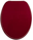 Deski sedesowe - Sitzplatz Deska sedesowa Venezia Czerwony | deska toalety | deska klozetowa z drewna | z powłoką Active-Clean | sedes zawias z metalowym | deska sedesowa pokrywa - miniaturka - grafika 1