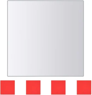 vidaXL Kafelki lustrzane, 24 szt., kwadratowe - Lustra - miniaturka - grafika 3