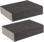 Szlifierki i polerki - PARKSIDE Akcesoria do szlifowania (Gabka ścierna gruba/średnia, 2 sztuki) - miniaturka - grafika 1