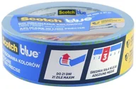Folie i taśmy malarskie - 3M Taśma malarska do odcinania kolorów 36 mm x 41 m SCOTCHBLUE - miniaturka - grafika 1