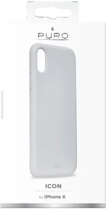 PURO ICON Cover - Etui iPhone X (jasny niebieski) Limited edition IPCXCICONLBLUE - Etui i futerały do telefonów - miniaturka - grafika 4