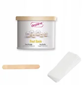 Depilacja - Depileve Wosk miękki paskowy perłowy puszka 400g - miniaturka - grafika 1