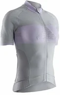 Koszulki rowerowe - X-Bionic Invent Bike Race Zip, damska koszulka z krótkim rękawem, szary, s - miniaturka - grafika 1