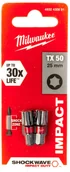 Akcesoria do elektronarzędzi - Milwaukee osprzęt Bit Shockwave TX50 25mm 2szt - miniaturka - grafika 1