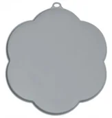 Miski dla psów - Podkładka Pod Miski Silikonowa Szara 30CM - miniaturka - grafika 1