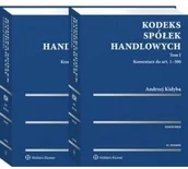 Prawo - Kidyba Andrzej Kodeks spółek handlowych. Komentarz. Tom I i II - mamy na stanie, wyślemy natychmiast - miniaturka - grafika 1