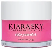 Manicure tytanowy - KIARA SKY KIARA SKY DIP POWDER - D451 PINK UP THE PACE D451 - miniaturka - grafika 1