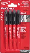 Inne urządzenia budowlane - Milwaukee Markery cienkie Inkzall (4 szt.) 48223154 - miniaturka - grafika 1