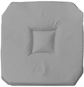 Poduszki na krzesła - Douceur d'Intérieur douceur 1605156 D 'intérieur poduszka na krzesło, z 4 klapami poliester Uni ważne 35 x 35 cm, szary, 35 x 35 cm 1605156 - miniaturka - grafika 1