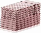 Ściereczki, gąbki, czyściki - Decoking Zestaw 10 ścierek kuchennych Louie różowy 202484-uniw - miniaturka - grafika 1
