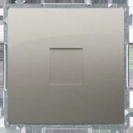 Klawisze i ramki - Kontakt Simon KONTAKT_SIMON Zaślepka ramki BASIC Satyna BMPS.01/29 - miniaturka - grafika 1