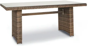 FocusGarden Narożnik ogrodowy Moniz Dinning Plus, brązowy - Meble ogrodowe - miniaturka - grafika 9