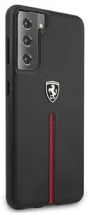 Ferrari FEOSIHCS21SBK S21 G991 czarny/black hardcase Off Track Leather Nylon Stripe hurtel-68721-0 - Etui i futerały do telefonów - miniaturka - grafika 4
