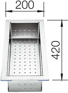 Blanco Odsączarka do Zerox i Claron 420x200 219649 - Suszarki do naczyń - miniaturka - grafika 2
