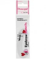 Akcesoria i kosmetyki do stylizacji brwi - Donegal Donegal Szablony do Brwi DON-4465 - miniaturka - grafika 1
