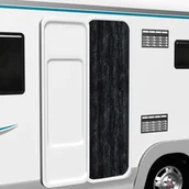 Akcesoria do okien - vidaXL Zasłona przeciwko owadom, antracytowa, 56x185 cm, szenil vidaXL - miniaturka - grafika 1